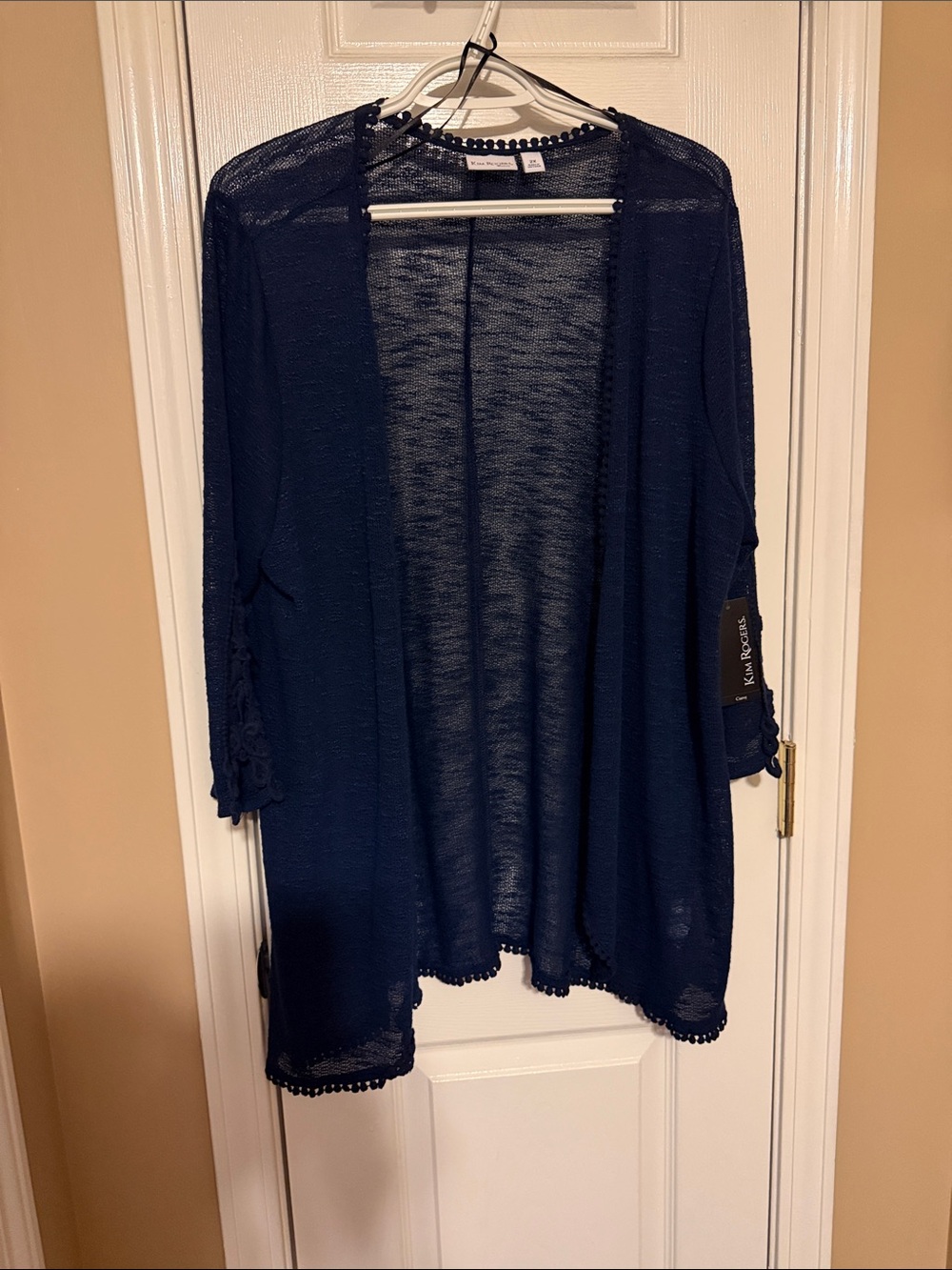 Kim Rogers open cardigan